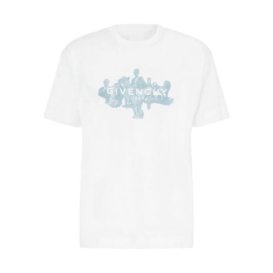 [Givenchy] Reverse Logo Hubert Objects T-ShirtT-ShirtGivenchyDPUS Designer Outlet3617015001938WhiteS[Givenchy] Reverse Logo Hubert Objects T-Shirt