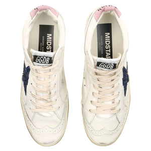 Golden Goose Mid Star Sneakers in WhiteSneakersGolden GooseDPUS34Golden Goose Mid Star Sneakers in White