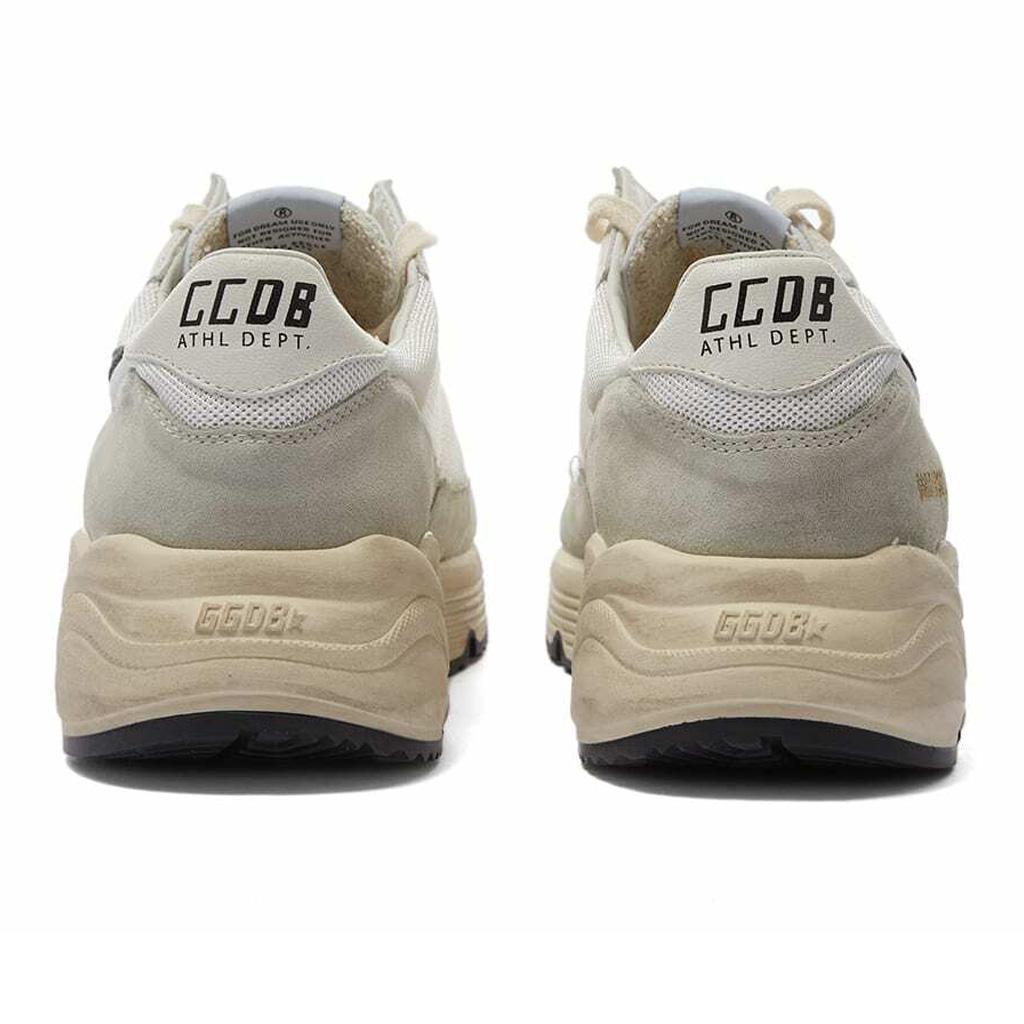 Golden Goose Running Sole Sneaker in White/Ivory/Black