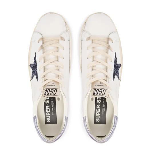 Golden Goose Super - Star Classic in White/ Black/ GlicineShoesDPUS Designer OutletDPUS Designer Outlet805023595214035Golden Goose Super - Star Classic in White/ Black/ Glicine