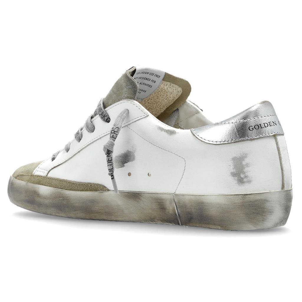 Golden Goose Super Star Classic Sneaker in White, White Black