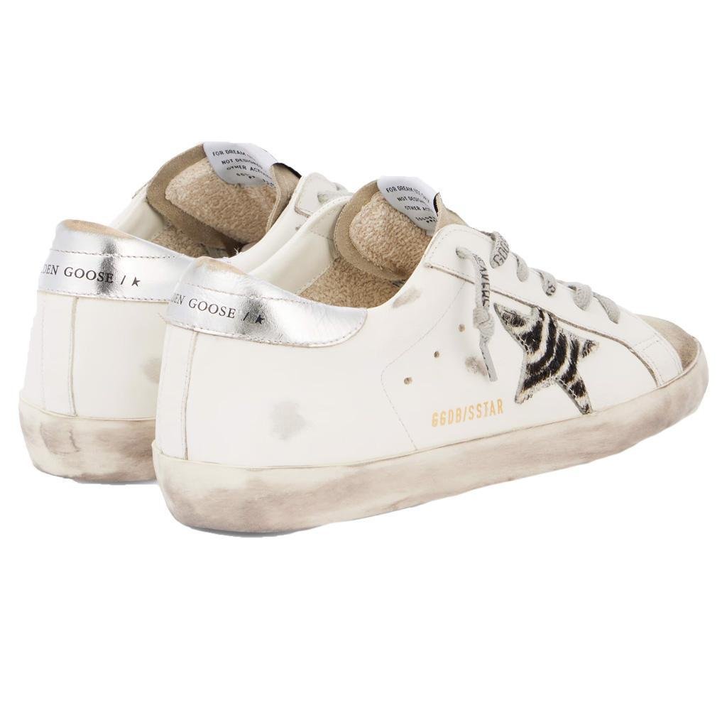 Golden Goose Super Star Classic Sneaker in White, White Black