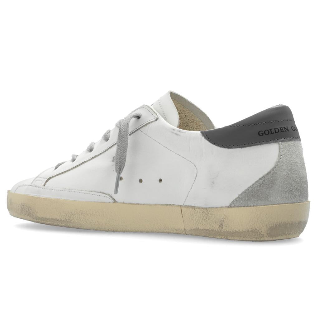 Golden Goose Super Star Classic Sneakers in White, Ice & Dark Grey