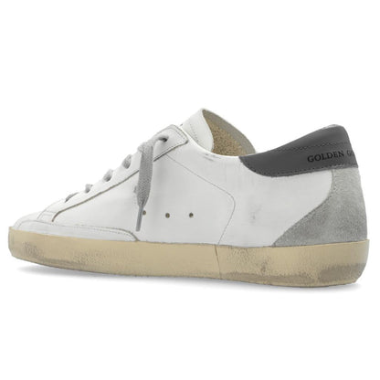 Golden Goose Super Star Classic Sneakers in White, Ice & Dark Grey