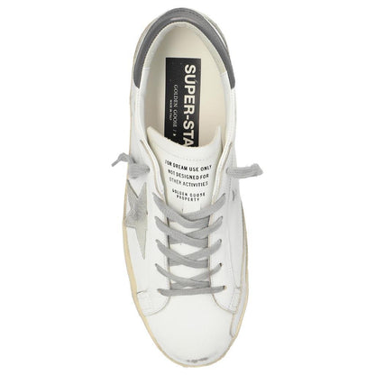 Golden Goose Super Star Classic Sneakers in White, Ice & Dark Grey