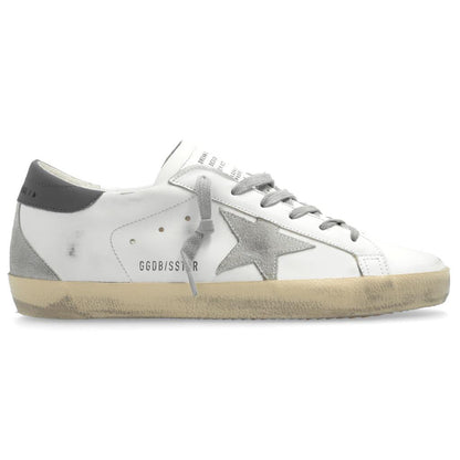 Golden Goose Super Star Classic Sneakers in White, Ice & Dark Grey