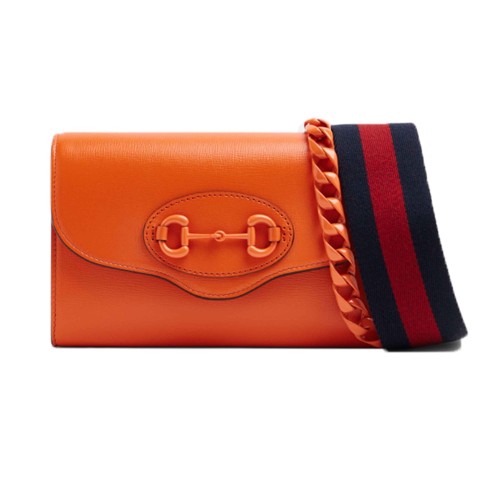 Gucci 1955 Horsebit Azalea Monochrome Bag in Orange – DPUS