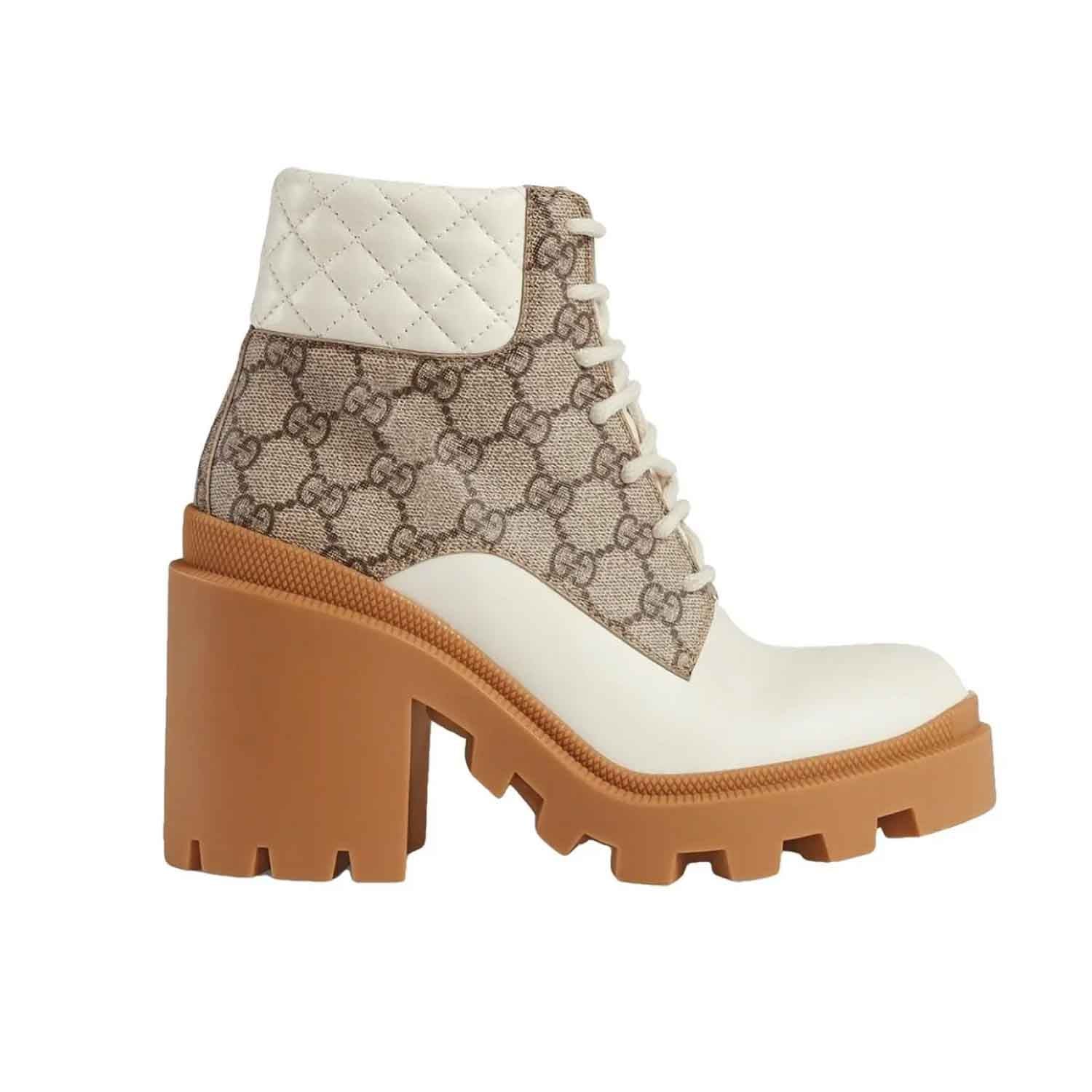 Gucci Apollo GG Supreme Boots in WhiteBootsGucciDPUS35Gucci Apollo GG Supreme Boots in White