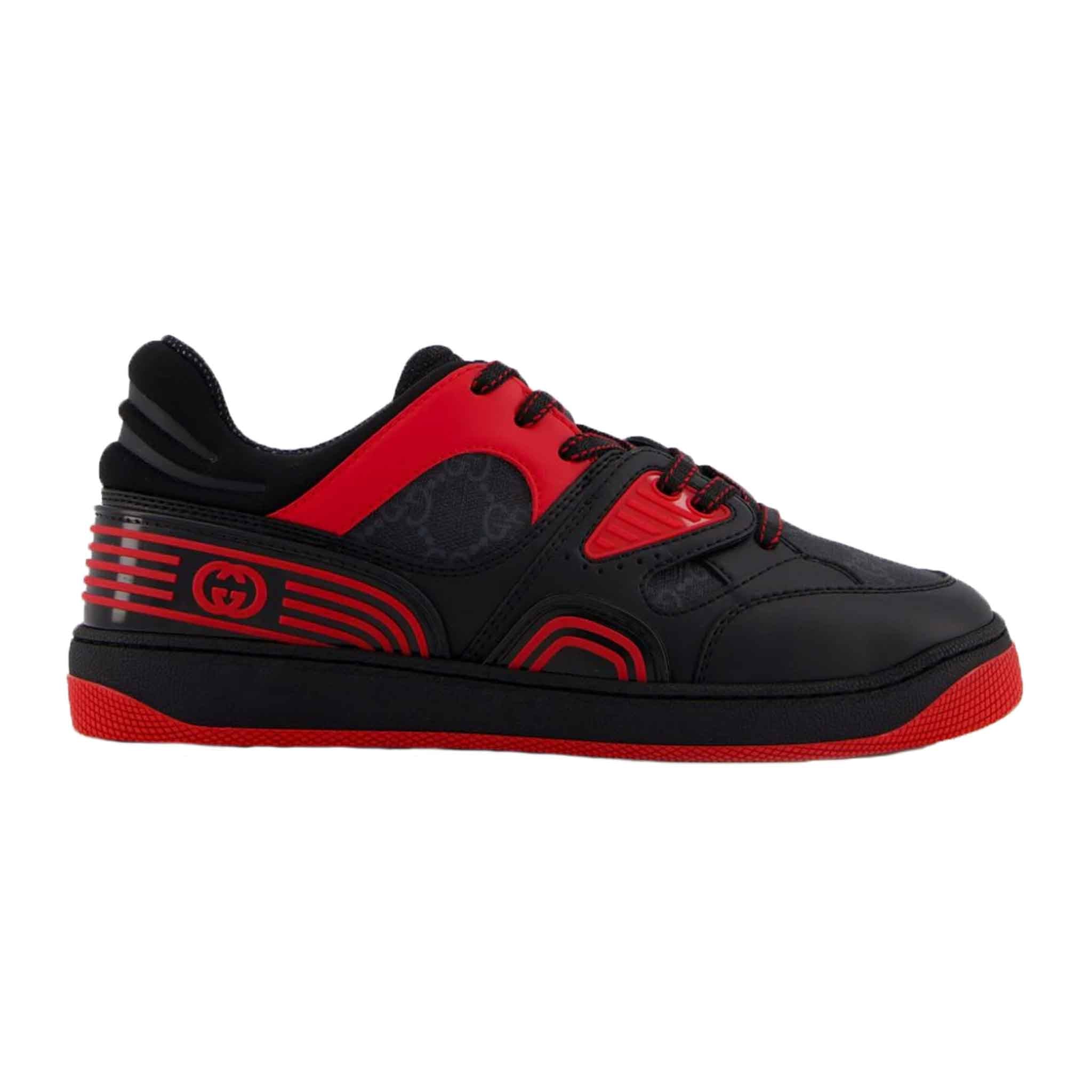 Gucci Baket Low - Top Sneakers in Black/RedSneakersGucciDPUSUK 4.5Gucci Baket Low - Top Sneakers in Black/Red