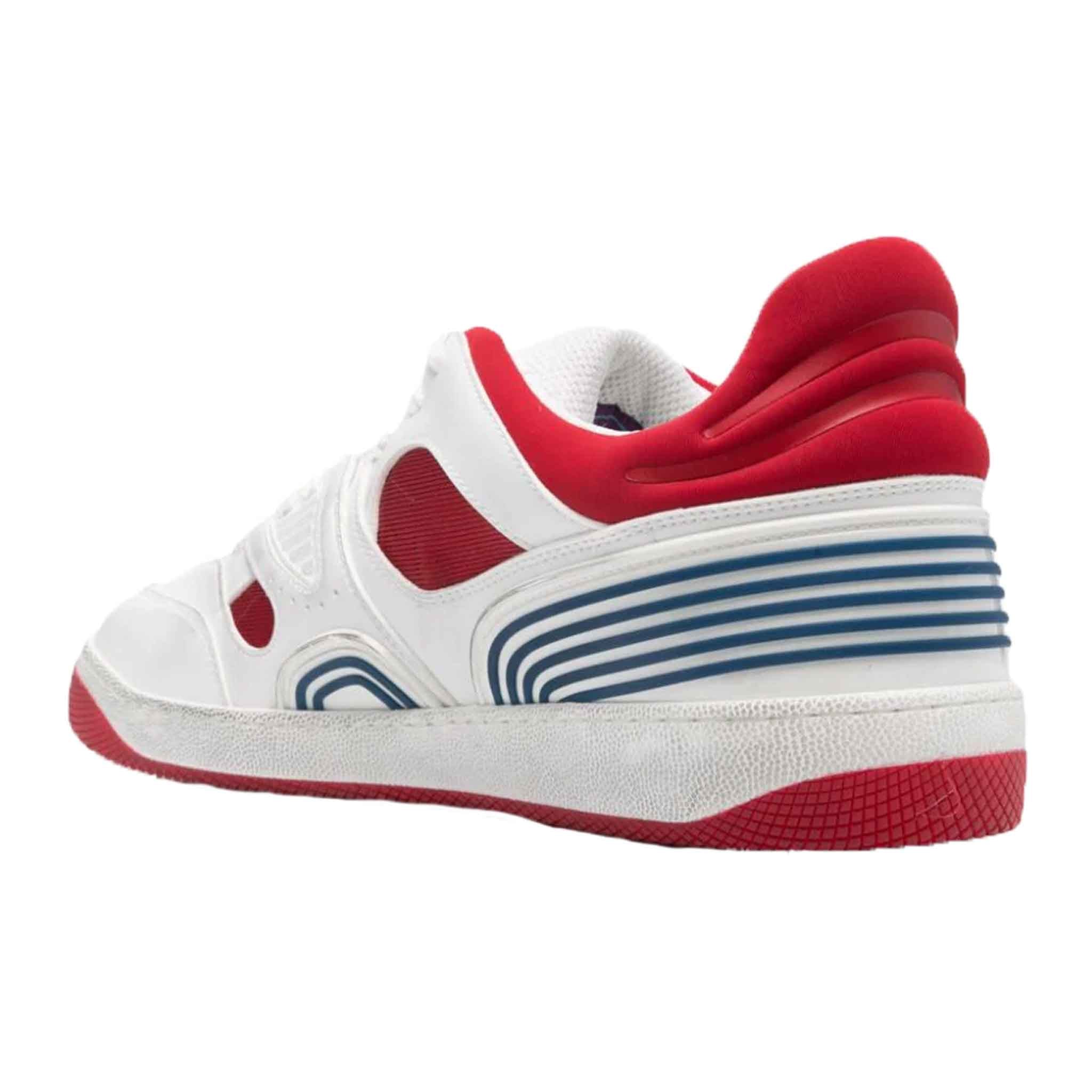 Gucci Baket Low - Top Sneakers in White/RedSneakersGucciDPUSUK 7Gucci Baket Low - Top Sneakers in White/Red