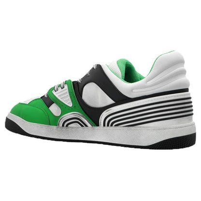 Gucci Basket Low - Top in Demetra GreenGucciDPUS Designer Outlet81045383567+Gucci Basket Low - Top in Demetra Green