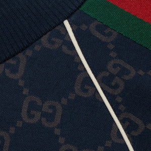 Gucci GG Jersey Track Jacket in NavyCoats & JacketsGucciDPUS Designer Outlet8132142034SGucci GG Jersey Track Jacket in Navy