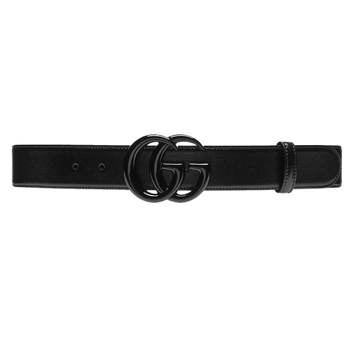 Gucci GG Marmont Tonal Belt in BlackBeltsGucciDPUS Designer Outlet810165641780cmGucci GG Marmont Tonal Belt in Black