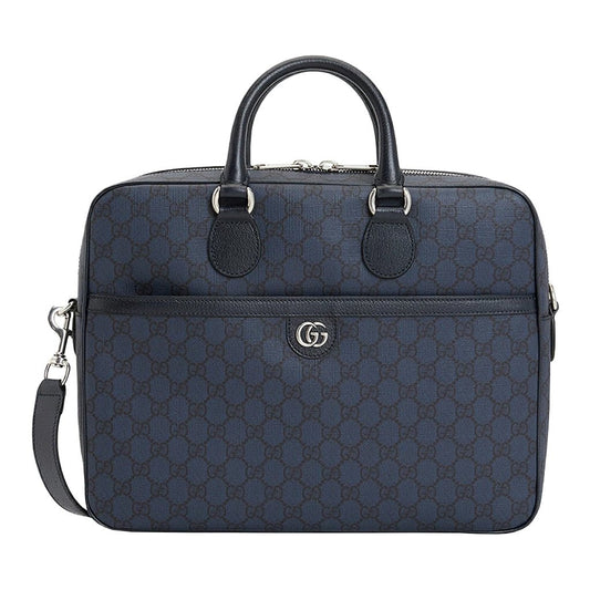 [Gucci] GG Monogram BriefcaseBagsGucciDPUS Designer Outlet792116-84418135080889Blue[Gucci] GG Monogram Briefcase