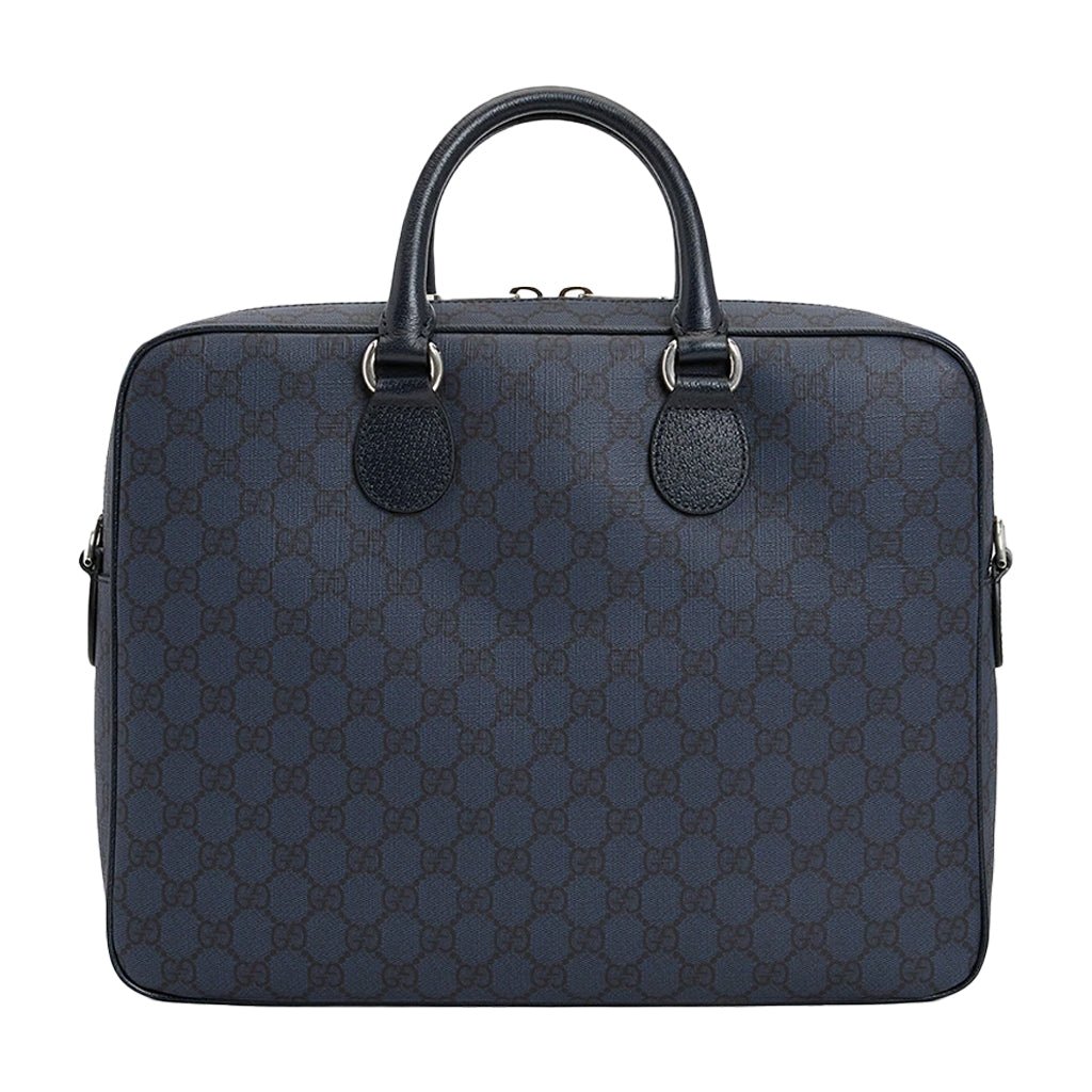 [Gucci] GG Monogram BriefcaseBagsGucciDPUS Designer Outlet792116-84418135080889Blue[Gucci] GG Monogram Briefcase
