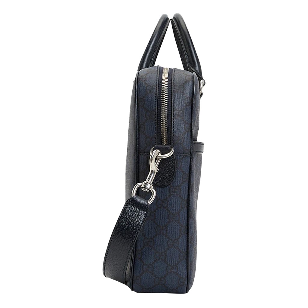 [Gucci] GG Monogram BriefcaseBagsGucciDPUS Designer Outlet792116-84418135080889Blue[Gucci] GG Monogram Briefcase