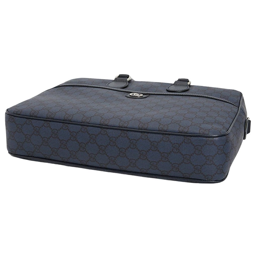[Gucci] GG Monogram BriefcaseBagsGucciDPUS Designer Outlet792116-84418135080889Blue[Gucci] GG Monogram Briefcase