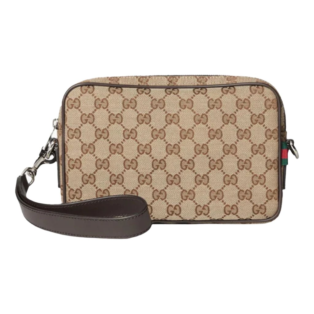 [Gucci] GG Monogram Men's Crossbody BagBagsGucciDPUS Designer Outlet834802-97528138986129Brown[Gucci] GG Monogram Men's Crossbody Bag