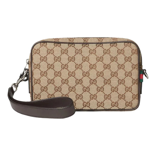 [Gucci] GG Monogram Men's Crossbody BagBagsGucciDPUS Designer Outlet834802-97528138986129Brown[Gucci] GG Monogram Men's Crossbody Bag