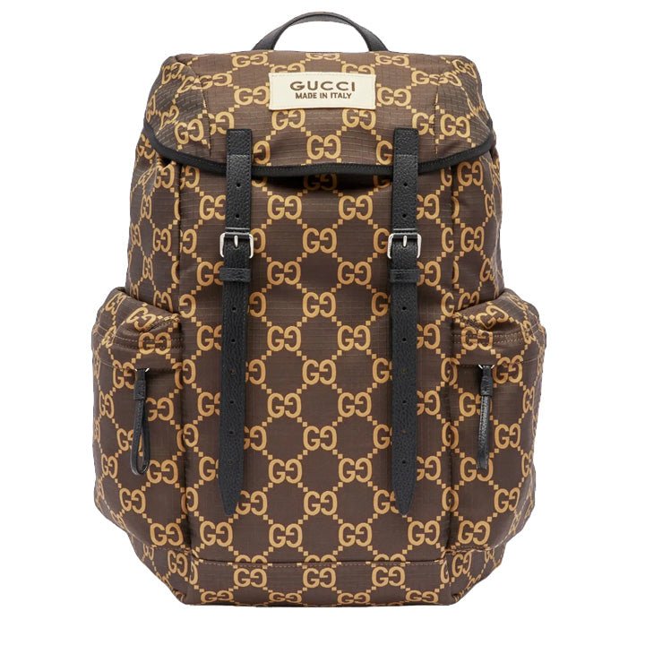 Gucci GG Ripstop Backpack in BrownBagGucciDPUS Designer Outlet8132167134Gucci GG Ripstop Backpack in Brown