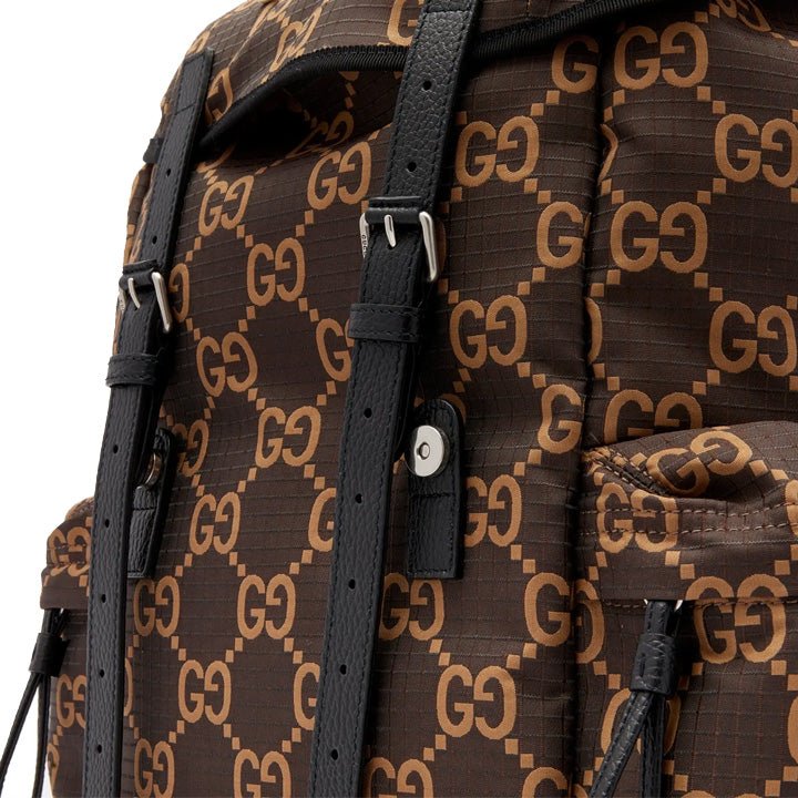 Gucci GG Ripstop Backpack in BrownBagGucciDPUS Designer Outlet8132167134Gucci GG Ripstop Backpack in Brown
