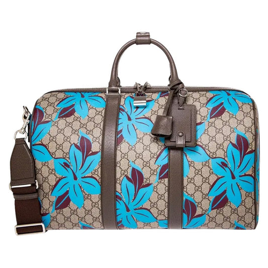 [Gucci] GG Supreme Duffle BagBagsGucciDPUS Designer Outlet792074-98648139294280Brown[Gucci] GG Supreme Duffle Bag