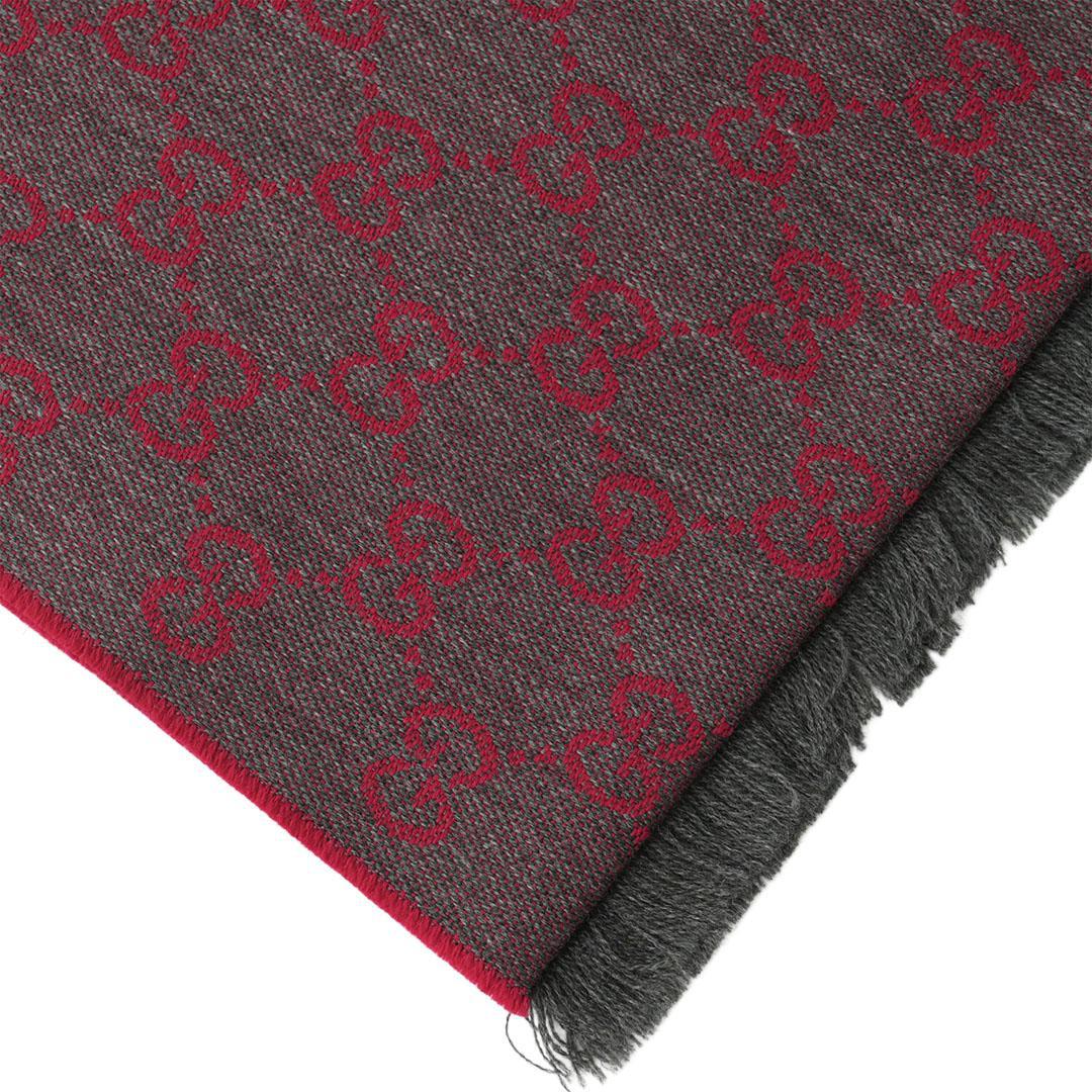 Gucci GG Wool Scarf in RedScarvesGucciDPUS Designer Outlet8071485553UNIGucci GG Wool Scarf in Red