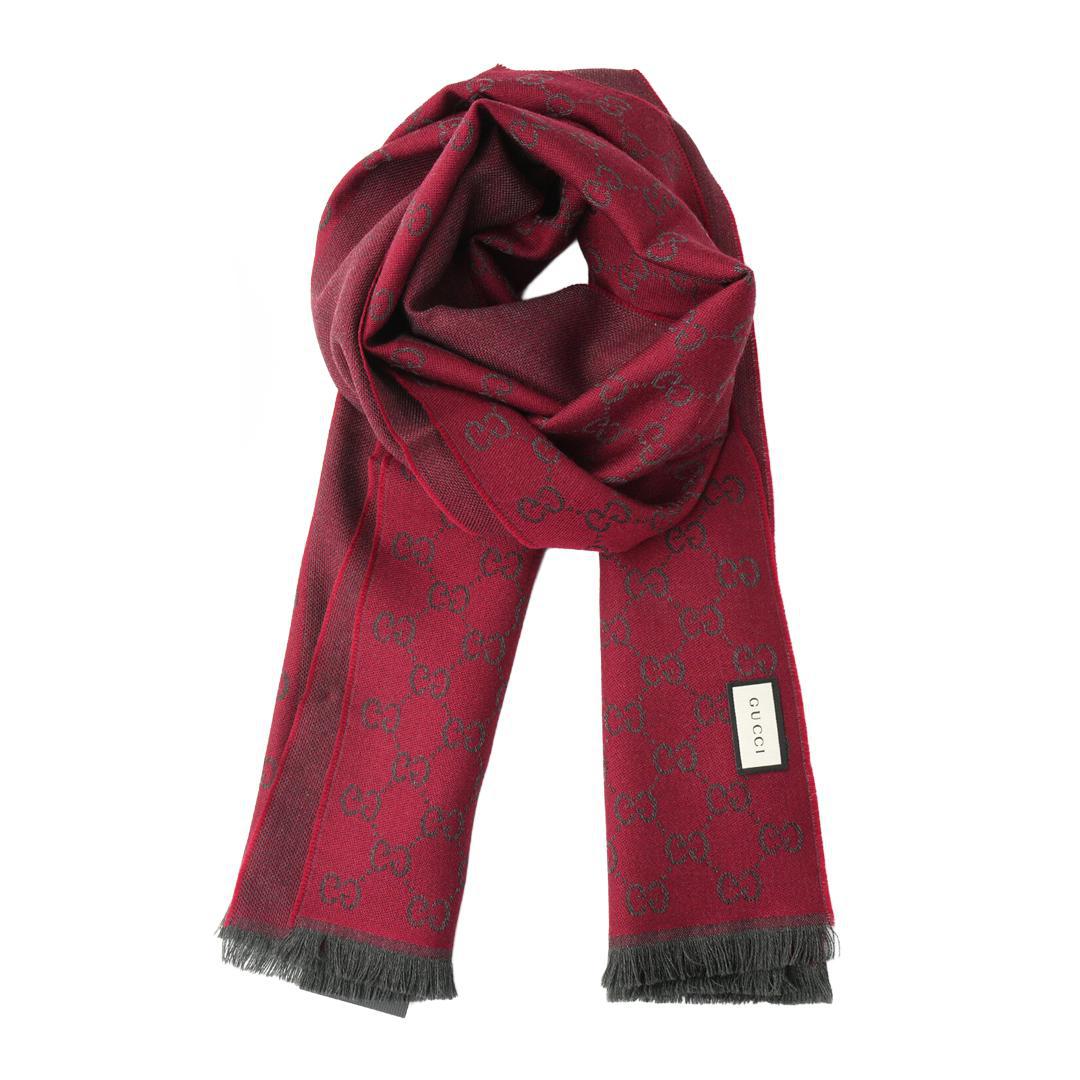 Gucci GG Wool Scarf in RedScarvesGucciDPUS Designer Outlet8071485553UNIGucci GG Wool Scarf in Red