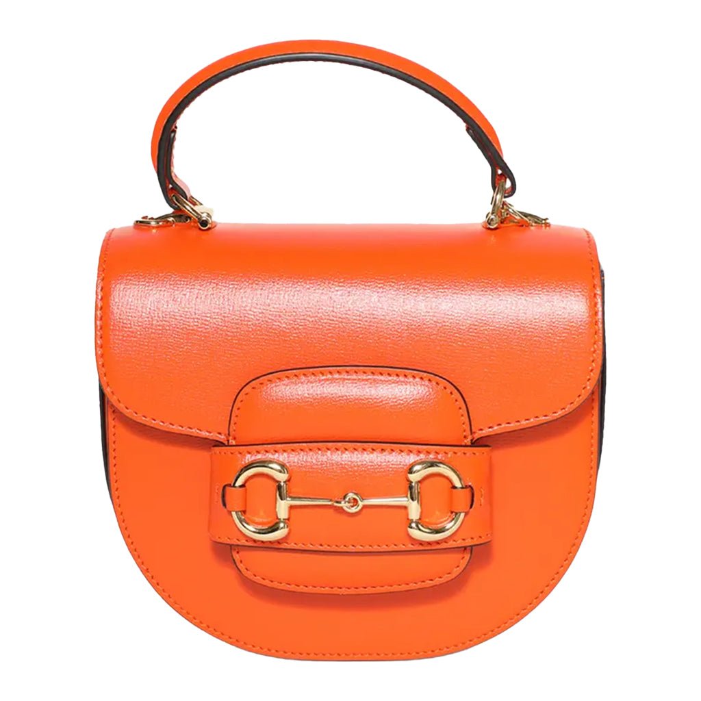 Gucci Horsebit Leather BagBagsGucciDPUS Designer Outlet781387-75188135532194OrangeGucci Horsebit Leather Bag