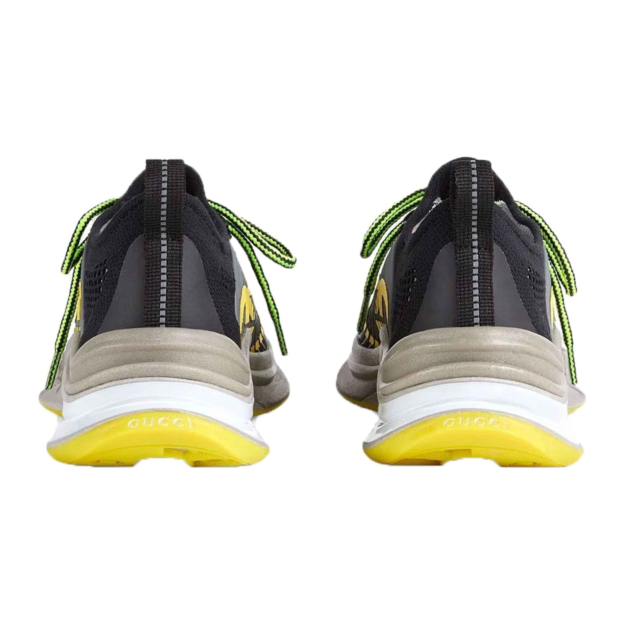 Gucci Interlocking - G Lace - Up Runners in Black/YellowSneakersGucciDPUS37.5Gucci Interlocking - G Lace - Up Runners in Black/Yellow