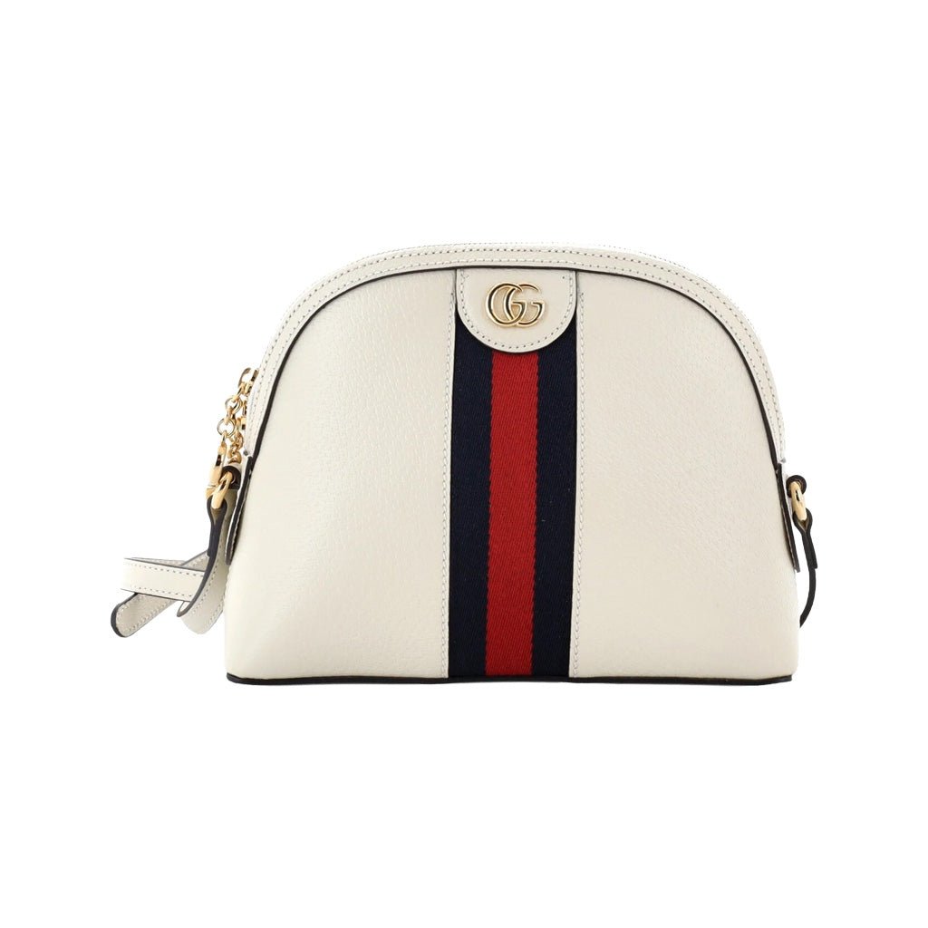 [Gucci] Leather Ophidia Shoulder BagBagsGucciDPUS Designer Outlet719881-84548108704013White[Gucci] Leather Ophidia Shoulder Bag