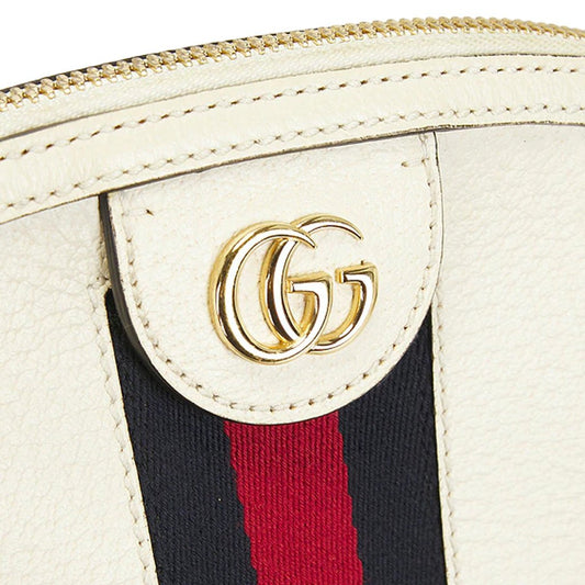 [Gucci] Leather Ophidia Shoulder BagBagsGucciDPUS Designer Outlet719881-84548108704013White[Gucci] Leather Ophidia Shoulder Bag