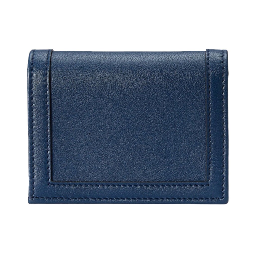 [Gucci] Leather Wallet With BambooBagsGucciDPUS Designer Outlet658244-42368104829431Blue[Gucci] Leather Wallet With Bamboo