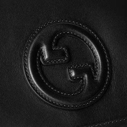Gucci Medium Blondie BagBagsGucciDPUS Designer Outlet20300146591Black LeatherGucci Medium Blondie Bag
