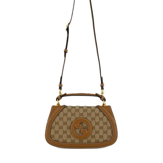 Gucci Medium Blondie BagBagsGucciDPUS Designer Outlet8136916603Beige Dark Brown GG CanvasGucci Medium Blondie Bag
