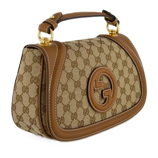 Gucci Medium Blondie BagBagsGucciDPUS Designer Outlet8136916603Beige Dark Brown GG CanvasGucci Medium Blondie Bag