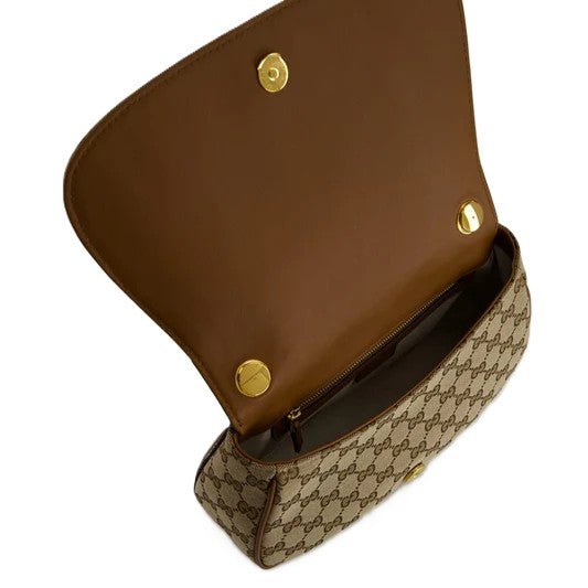 Gucci Medium Blondie BagBagsGucciDPUS Designer Outlet8136916603Beige Dark Brown GG CanvasGucci Medium Blondie Bag