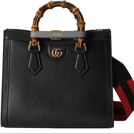 Gucci Medium Diana Tote BagBagsGucciDPUS Designer Outlet20300146570Black LeatherGucci Medium Diana Tote Bag