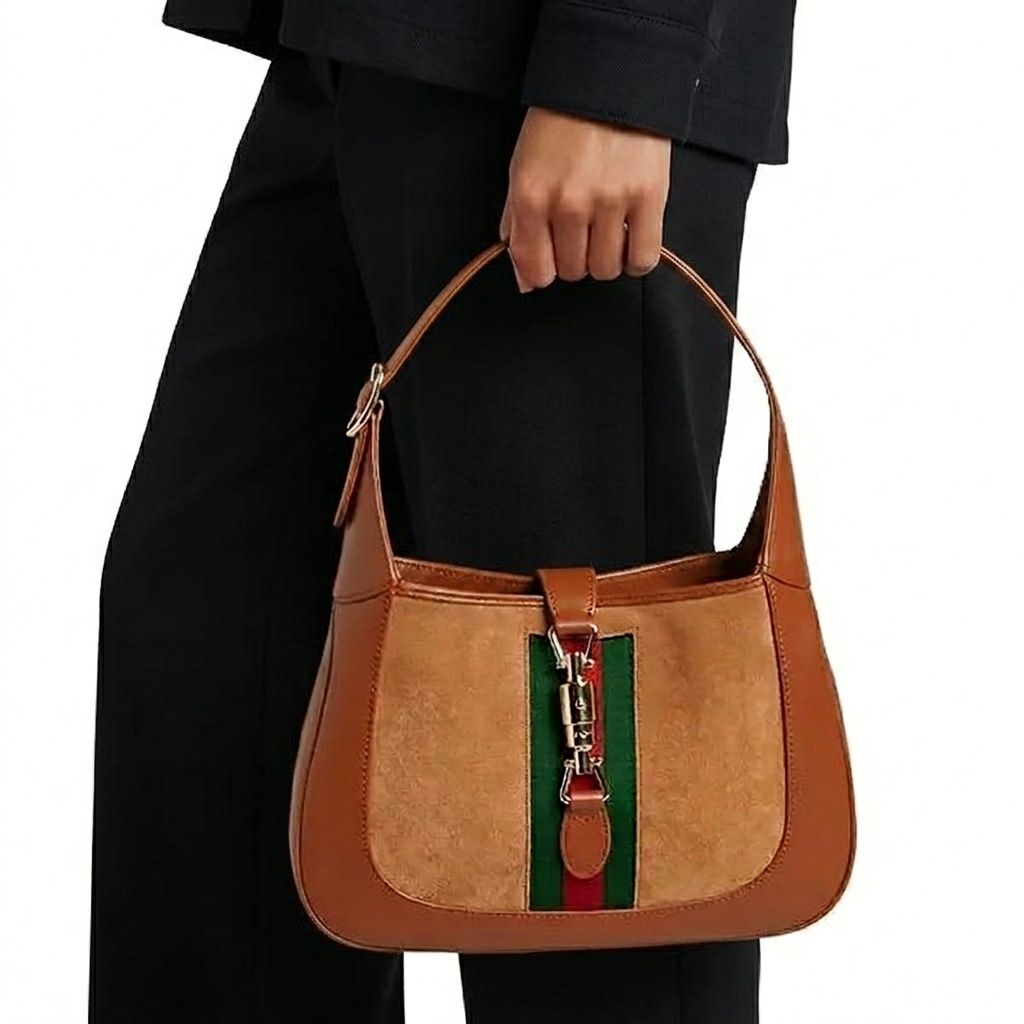 Gucci Medium Jackie BagBagsGucciDPUS Designer Outlet8139368607Tan SuedeGucci Medium Jackie Bag