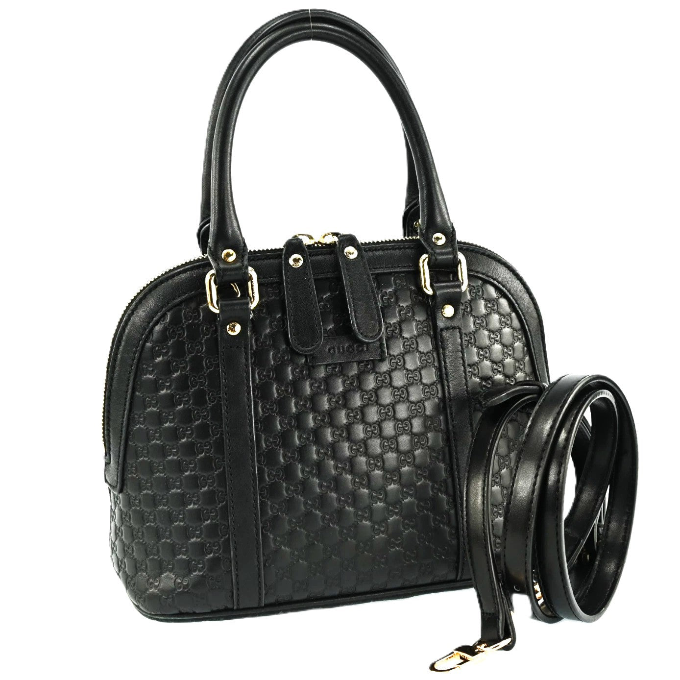Gucci Microguccissima Medium HandbagBagsGucciDPUS Designer Outlet449663-BMJ1G-10008076065111BlackGucci Microguccissima Medium Handbag