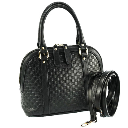 Gucci Microguccissima Medium HandbagBagsGucciDPUS Designer Outlet449663-BMJ1G-10008076065111BlackGucci Microguccissima Medium Handbag
