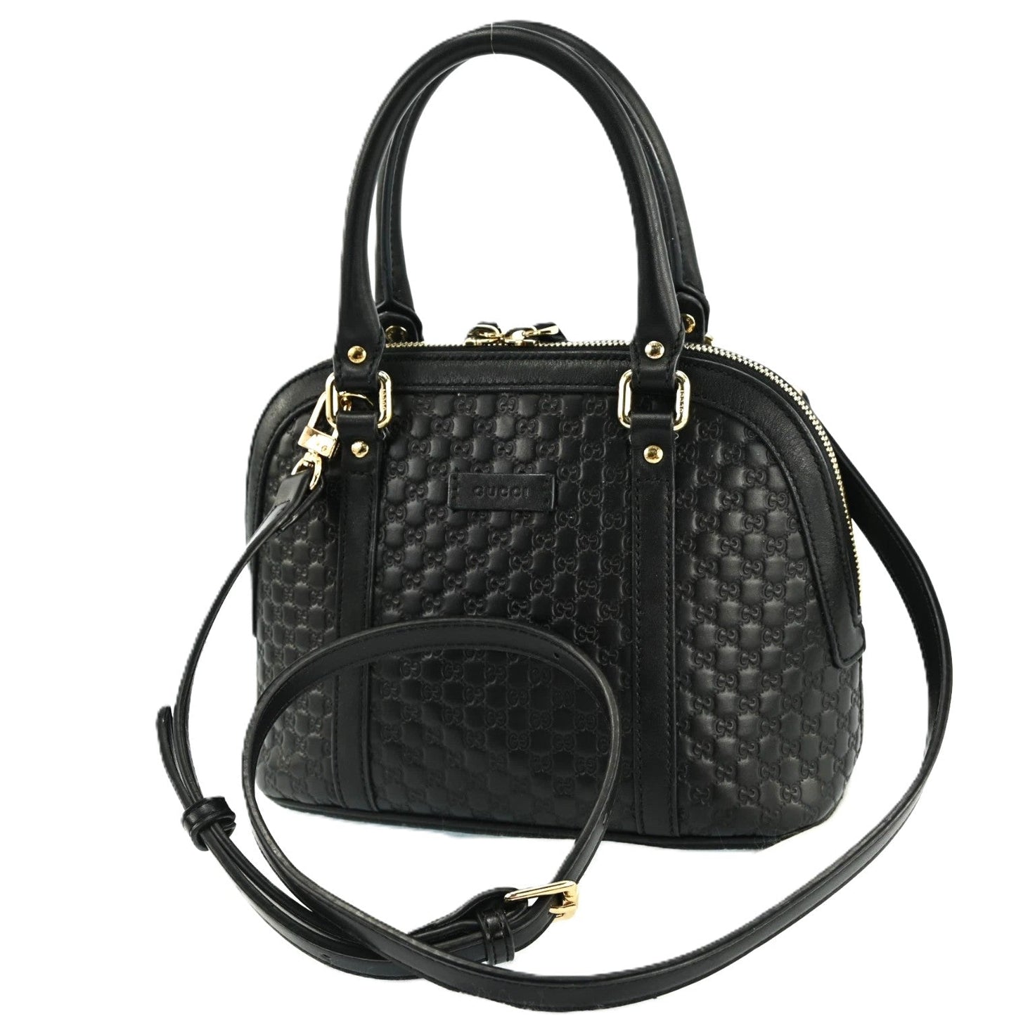 Gucci Microguccissima Medium HandbagBagsGucciDPUS Designer Outlet449663-BMJ1G-10008076065111BlackGucci Microguccissima Medium Handbag