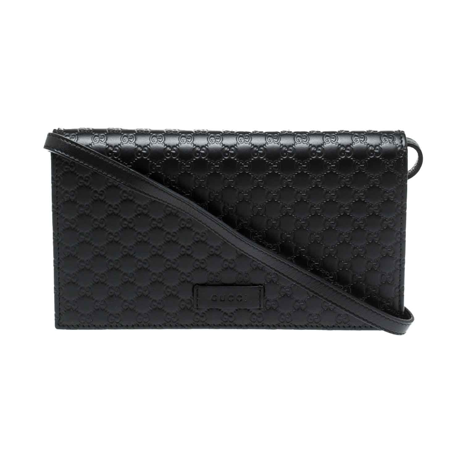 Gucci MicroGuccissima Wallet Bag in BlackHandbagsGucciDPUS8077261321Gucci MicroGuccissima Wallet Bag in Black