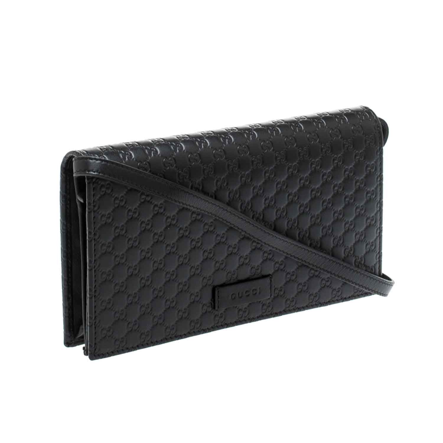 Gucci MicroGuccissima Wallet Bag in BlackHandbagsGucciDPUS8077261321Gucci MicroGuccissima Wallet Bag in Black