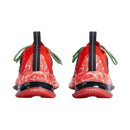 Gucci Monogram Run Sneakers in RedShoesGucciDPUS Designer Outlet810465467436+Gucci Monogram Run Sneakers in Red