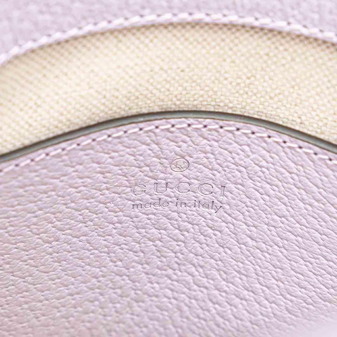 Gucci Ophidia Jumbo GG Mini Bucket Bag in Lilac