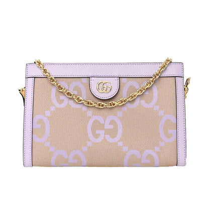 Gucci Ophidia Jumbo GG Shoulder Bag in Lilac