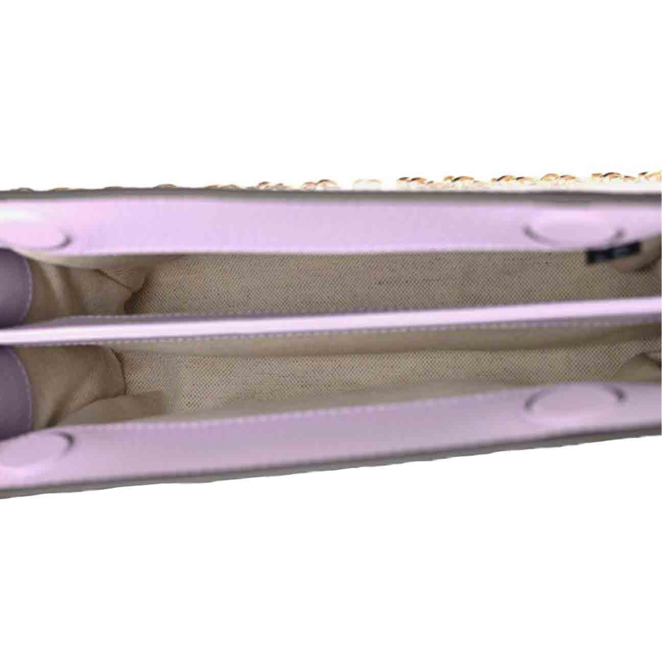 Gucci Ophidia Jumbo GG Shoulder Bag in Lilac