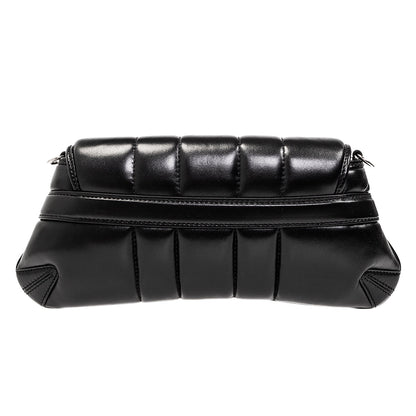 [Gucci] Quilted Leather Horsebit BagBagsGucciDPUS Designer Outlet764339-10008132135844Black[Gucci] Quilted Leather Horsebit Bag