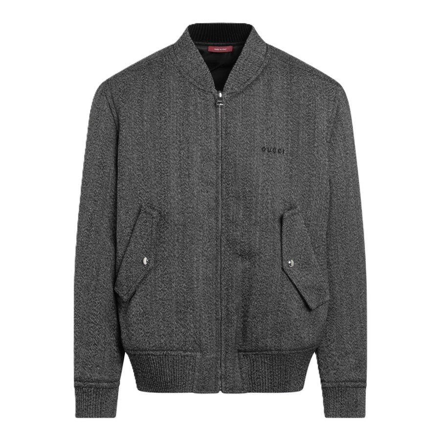 Gucci Reversible Bomber JacketCoats & JacketsGucciDPUS Designer Outlet8140190331Black46Gucci Reversible Bomber Jacket